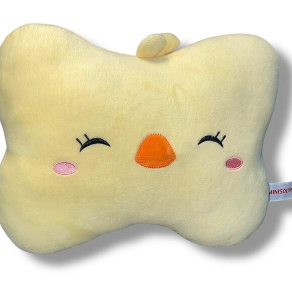 Miniso Life Cat Plush Pillow Stuffed Animal Lovey Nursery Bedroom Decor 10” - Picture 2 of 10